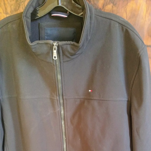 tommy hilfiger soft shell classic zip jacket